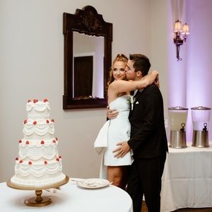 Sachin & Babi Grace Strapless Back-Bow Mini Dress